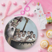 Angry Santa Kerstmis Papieren Bordje (Feest)