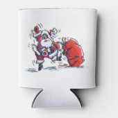 Angry Santa koelbox Blikjeskoeler (Voorkant)