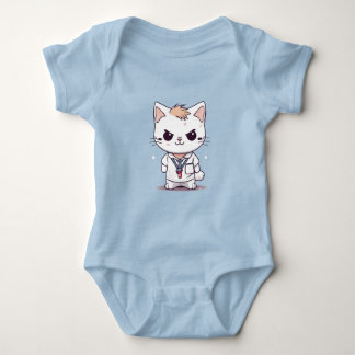 Angry Schattige Cat Design Romper