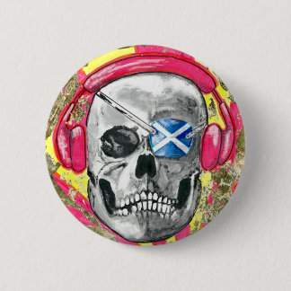 Angry Scotland Podcast Ronde Button 5,7 Cm