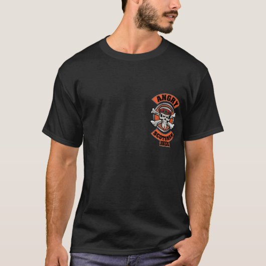 Angry Scotsman Garage T-shirt (Voorkant)