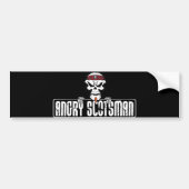 Angry-Scotsman Skull Bumpersticker (Voorkant)