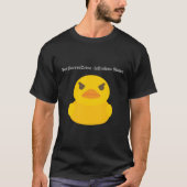 Angry Server Duck T-shirt (Voorkant)
