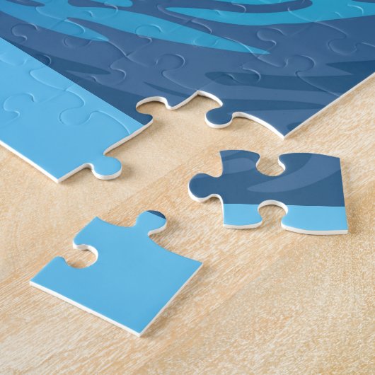 Angry Shark Legpuzzel (Zijkant)