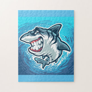 Angry Shark Legpuzzel