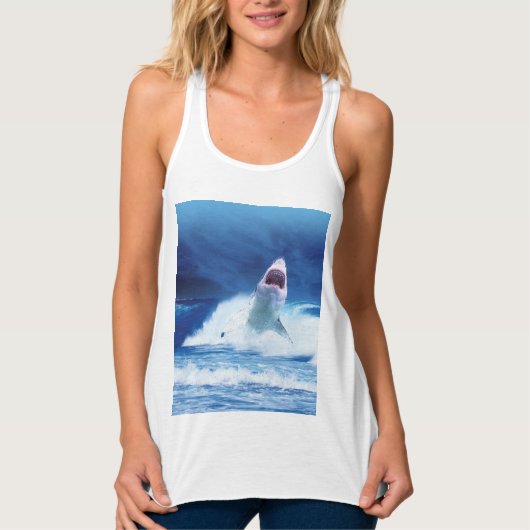 Angry SHARK T-Shirts (Voorkant)
