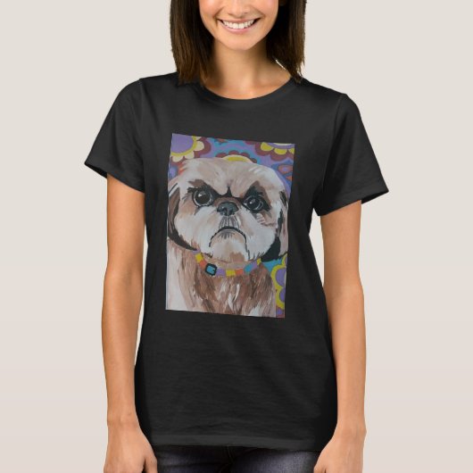 Angry Shi Tzu T-shirt (Voorkant)