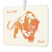 Angry Sinaasappel Transparent Tiger Luchtverfrisse Luchtverfrisser (Links)