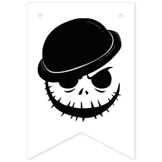 Angry Skeleton Bone Bash Halloween Vlaggetjes (Eerste vlag)