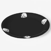 Angry Skeleton Halloween Party Paper Bord (Gekanteld)