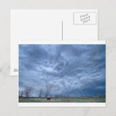 Angry Skies Briefkaart (Voorkant / Achterkant)