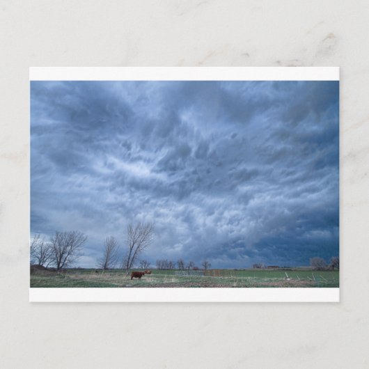 Angry Skies Briefkaart (Voorkant)