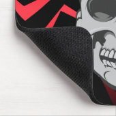 Angry Skull: Vectorillustratie: Custom Mousepad Muismat (Hoek)
