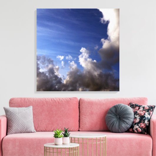 Angry Sky Canvas Afdruk (Insitu (Woonkamer))