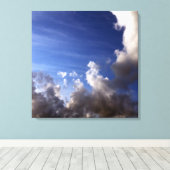 Angry Sky Canvas Afdruk (Insitu (Houten vloer))