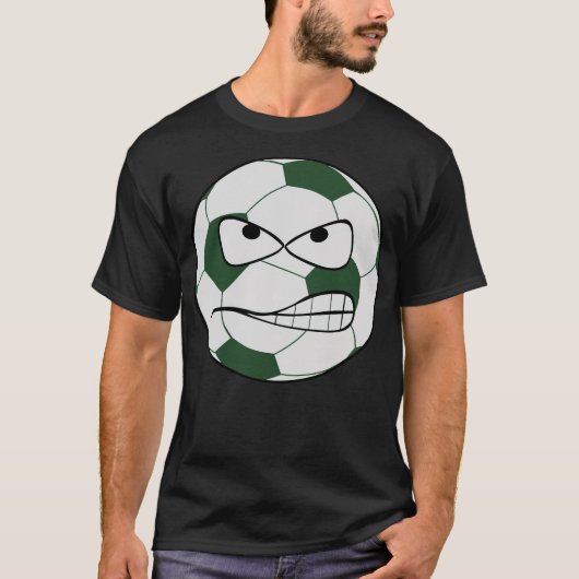 Angry Soccer jongens T-shirt (Voorkant)