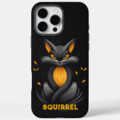 Angry Squirrel Black Case-Mate iPhone Case (Achterkant)
