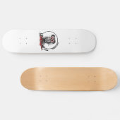 Angry Squirrel Logo Skateboard (Horizontaal)