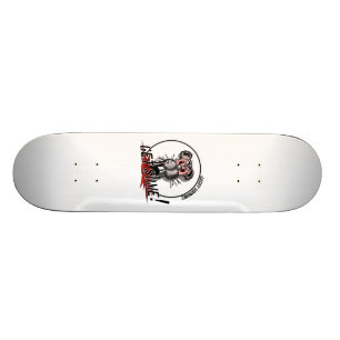 Angry Squirrel Logo Skateboard