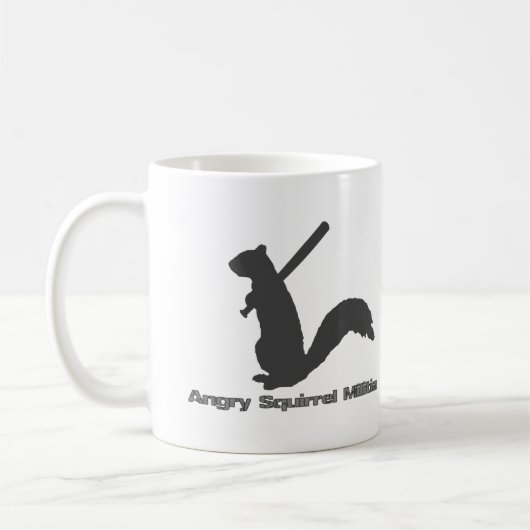 Angry Squirrel Militia Koffiemok (Links)