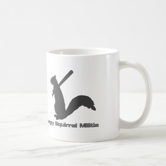 Angry Squirrel Militia Koffiemok (Rechts)