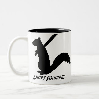 Angry Squirrel Mok (zwart)