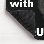 Angry Squirrel Mousepad Muismat (Hoek)