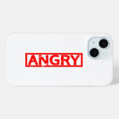 Angry Stamp Case-Mate iPhone Case (Achterkant (horizontaal))