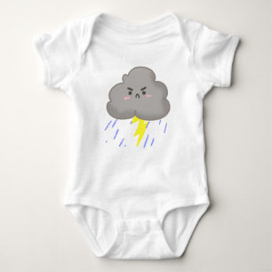 Angry Storm Cloud Romper