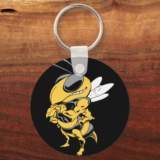 Angry Super Bee Sleutelhanger (Voorkant)