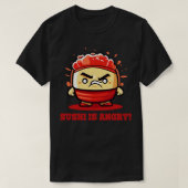 Angry Sushi T-shirt (Design voorkant)