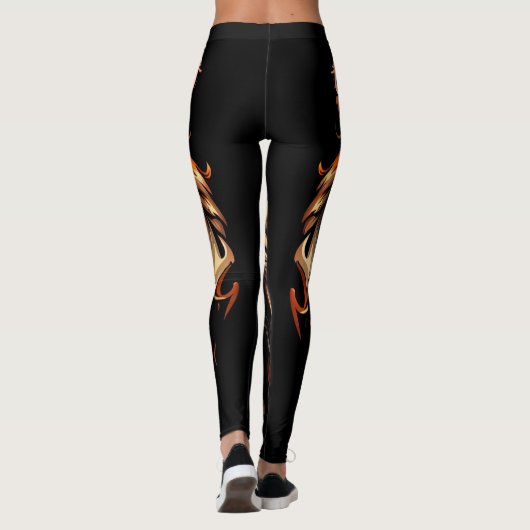 Angry Tiger Leggings (Achterkant)