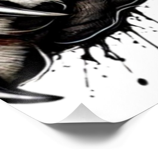 Angry Tiger Poster (Hoek)