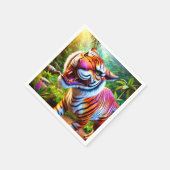 Angry Tiger Servet (Hoek)