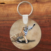 ANGRY TIGER SLEUTELHANGER (Voorkant)