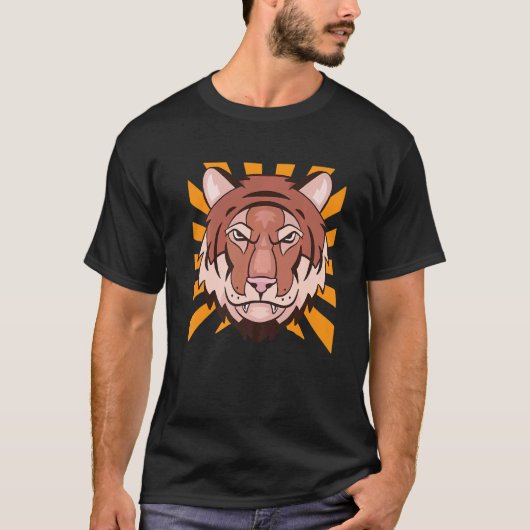 Angry Tiger T-shirt (Voorkant)