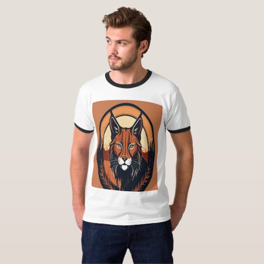 Angry Tiger T-Shirt (Voorkant volledig)