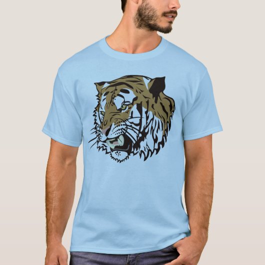 Angry Tiger T-shirt (Voorkant)