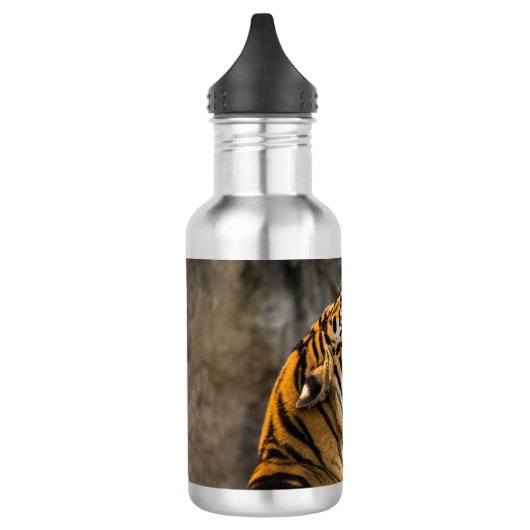 Angry Tiger Water Bottle Waterfles (Links)