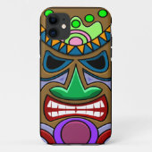 Angry Tiki Case-Mate iPhone Case (Achterkant)