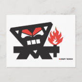 Angry Tikiman Briefkaart (Voorkant)