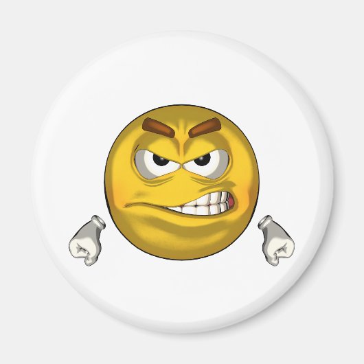 Angry - Toon Magneet (Voorkant)