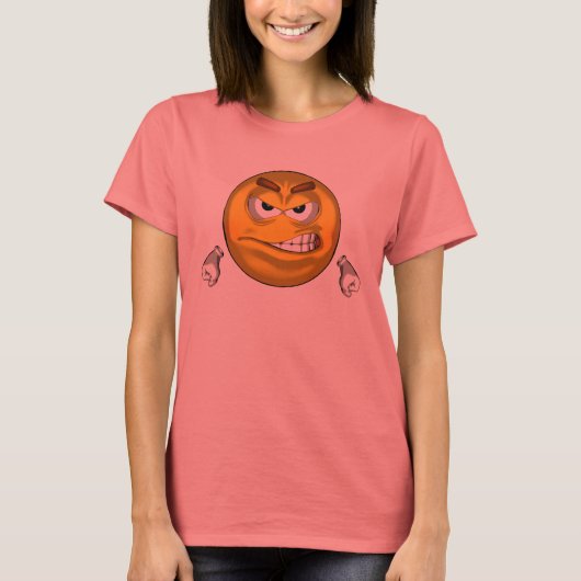 Angry - Toon T-shirt (Voorkant)