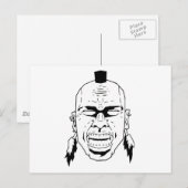 Angry Tooth Briefkaart (Voorkant / Achterkant)