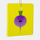 Angry Turnip van Kenneth Yoncich Keramisch Ornament (Rechts)