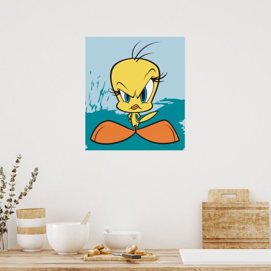 Angry TWEETY™ Poster (Keuken)