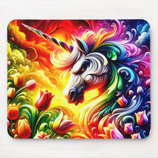 Angry Unicorn Muismat (Voorkant)