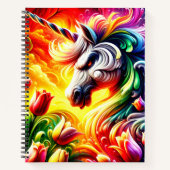Angry Unicorn Notitieboek (Voorkant)
