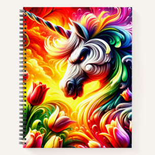 Angry Unicorn Notitieboek