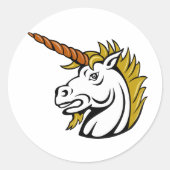 Angry Unicorn Stickers (Voorkant)